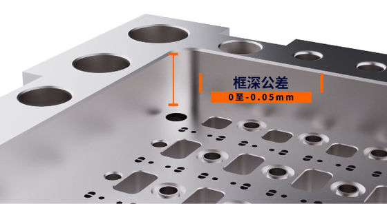 Précision rectifiant les bases de moule supérieures standard 15*15cm-60*70cm