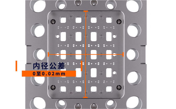 Forme en acier de norme de matière première de moulage par injection de couleur avec la surface de fraisage de précision