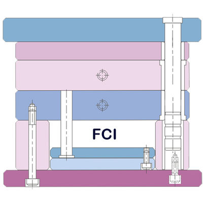 Traitement fin approximatif standard fortement précis de cadre de base de moule