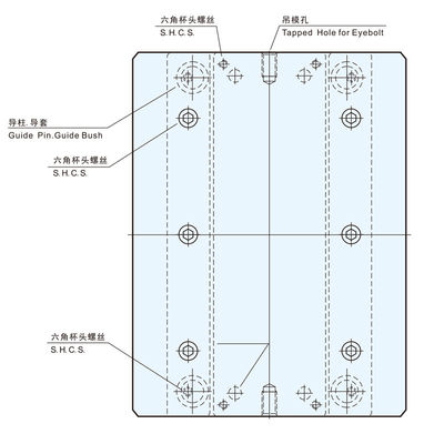 S136 a recuit les appareils électroménagers standard de base de moule